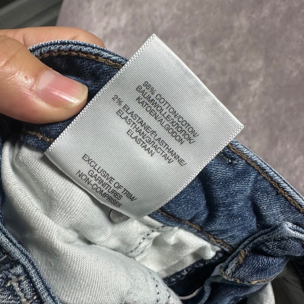 Silver Jeans Co Suki Straight Mid Wash Blue Denim Jeans Womens 29x32 Stretch Y2K - Picture 5 of 9